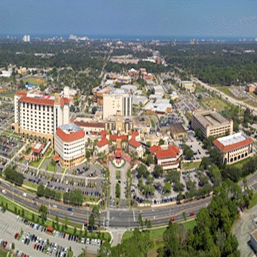 Aerial shot of Halifax Medical Center